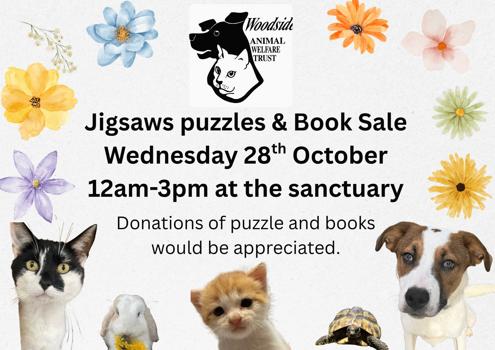 JIGSAW PUZZLES NEEDED oct 28th